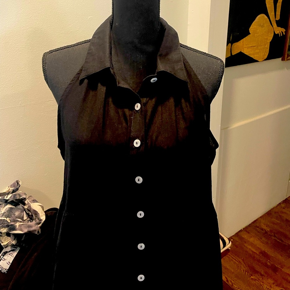 Nicole Miller Sleeveless Dress. Size M - Picture 6 of 8